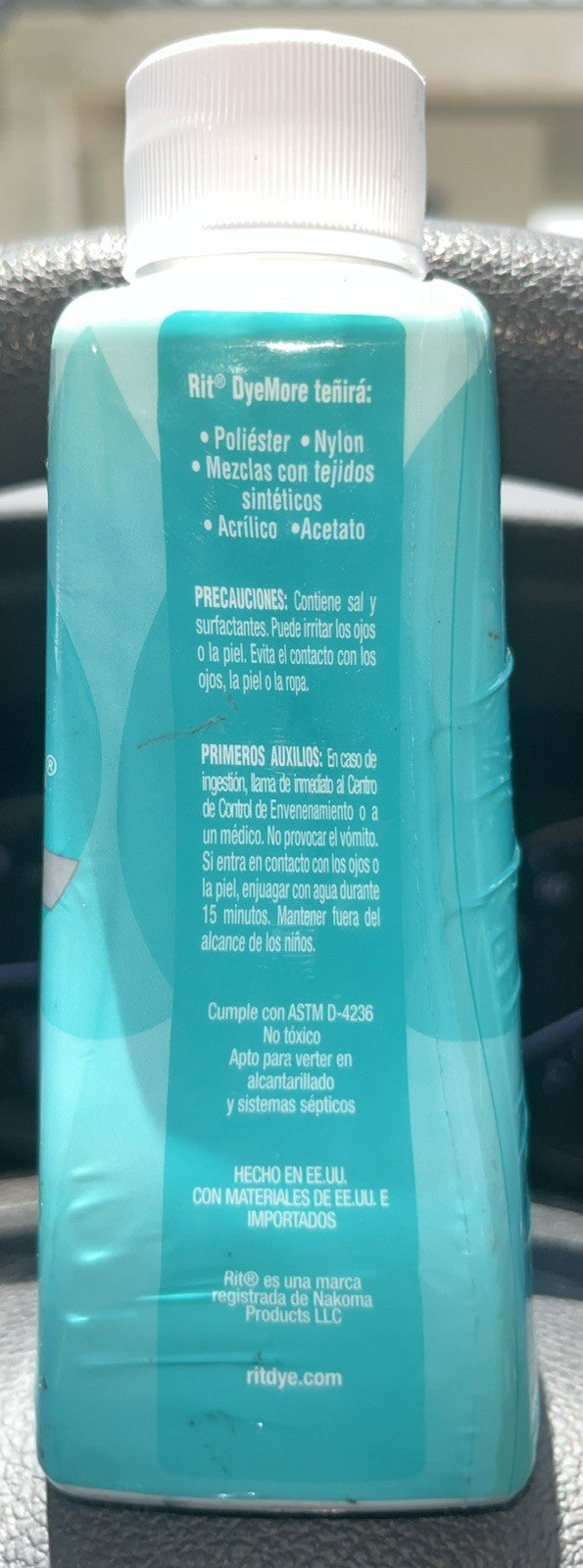 Choose from: Rit Fabric Dye, Tulip Fabric Dye or DyeMore Synthetic Fiber Dye 