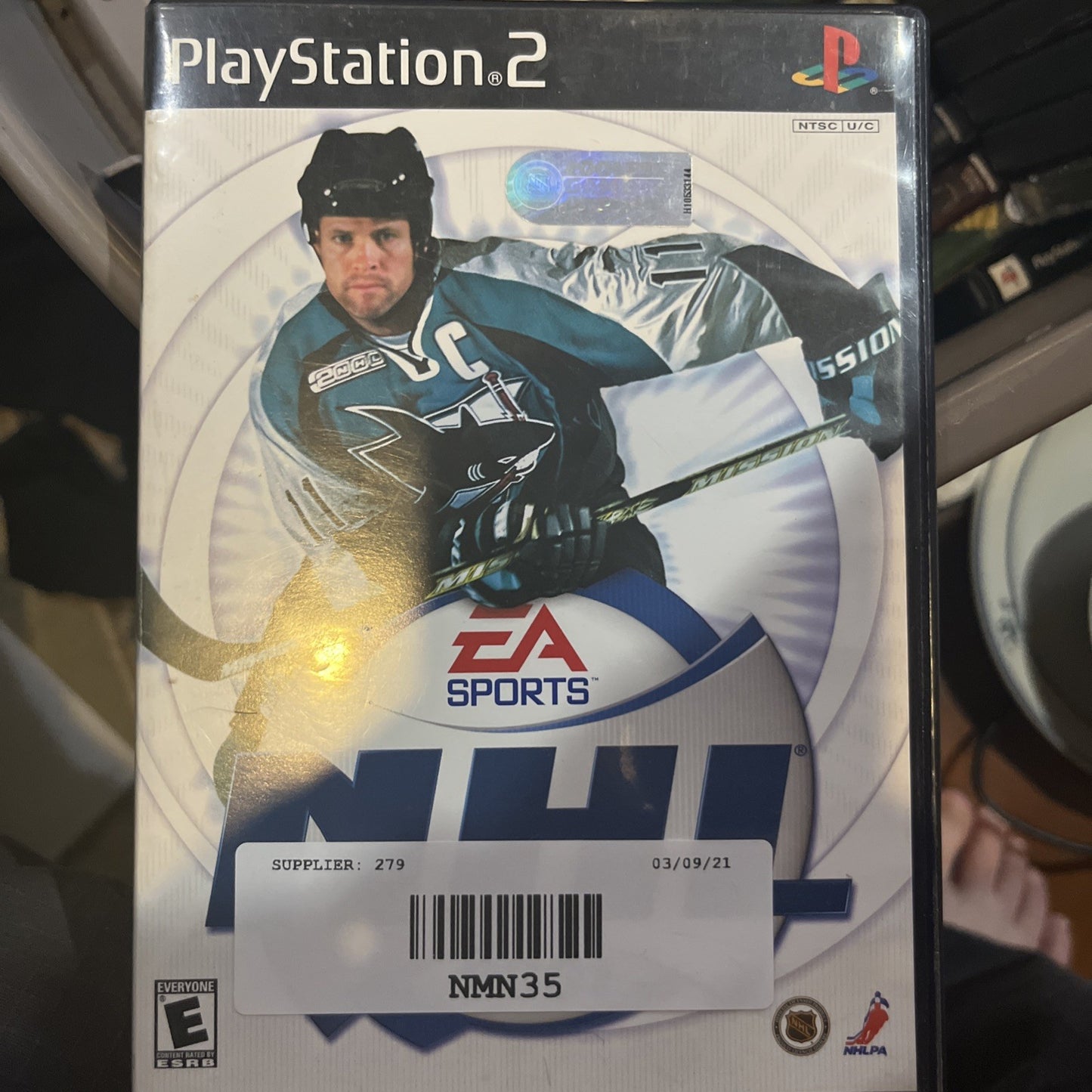 NHL 2001 (Sony PlayStation 2, 2000). Tested. No Manual