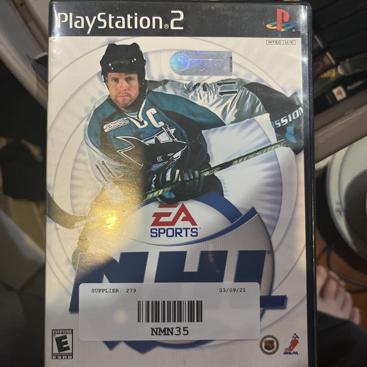 NHL 2001 (Sony PlayStation 2, 2000). Tested. No Manual