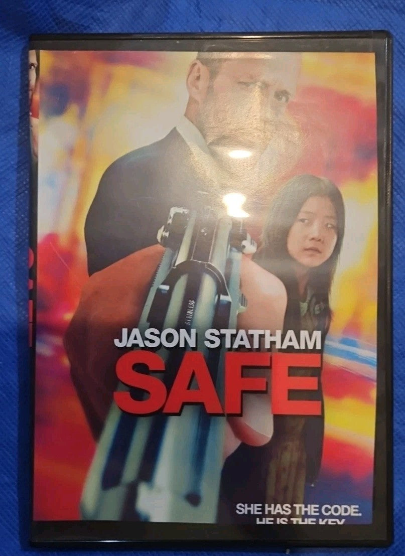 Safe (DVD, 2012) Slipcase. Artwork Cropped. Tested