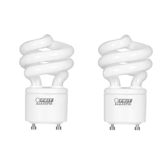 Feit Electric GU24 60 Watt equivalent (13 Watt Actual) 800 Lumens Bulbs 2-Pack