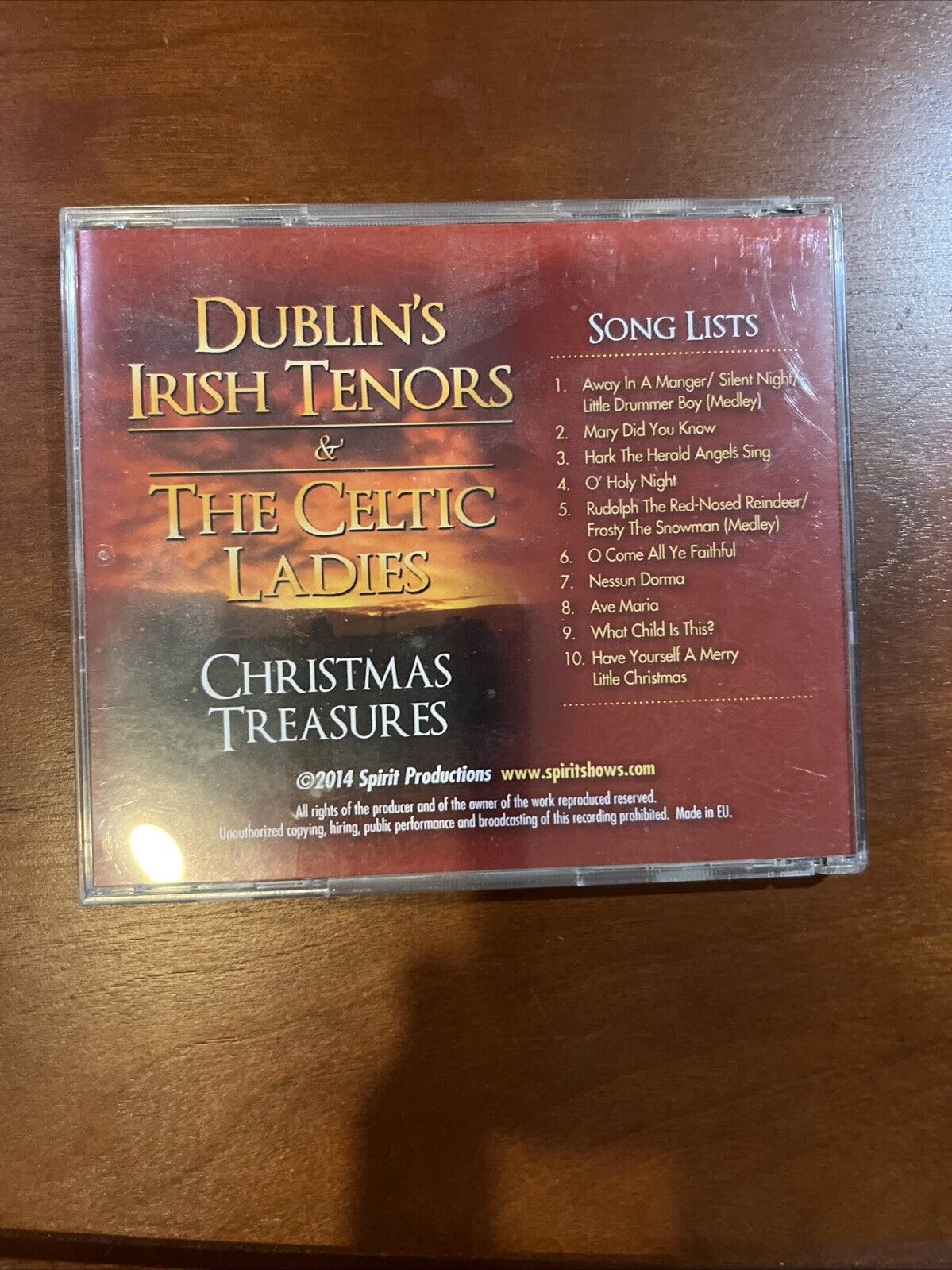 Dublin’s Irish Tenors & The Celtic Ladies - Christmas Treasures (CD)
