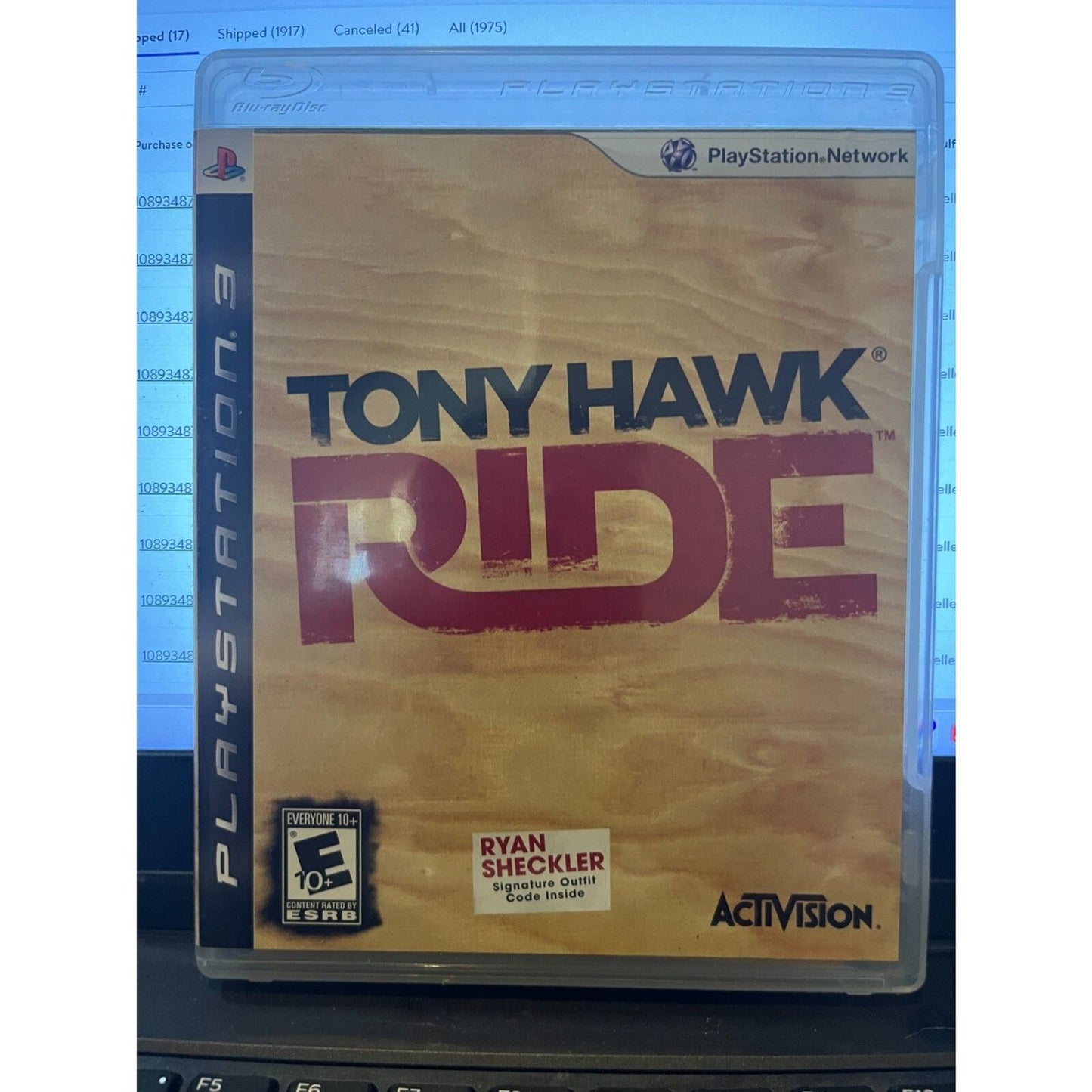 Tony Hawk - Ride (PS3) New Case, Tested, No scratches, resealed.