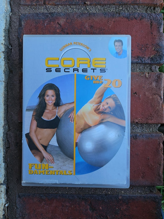 Core Secrets Give Me 20 Fundamentals - Exercise Workout DVD Tested
