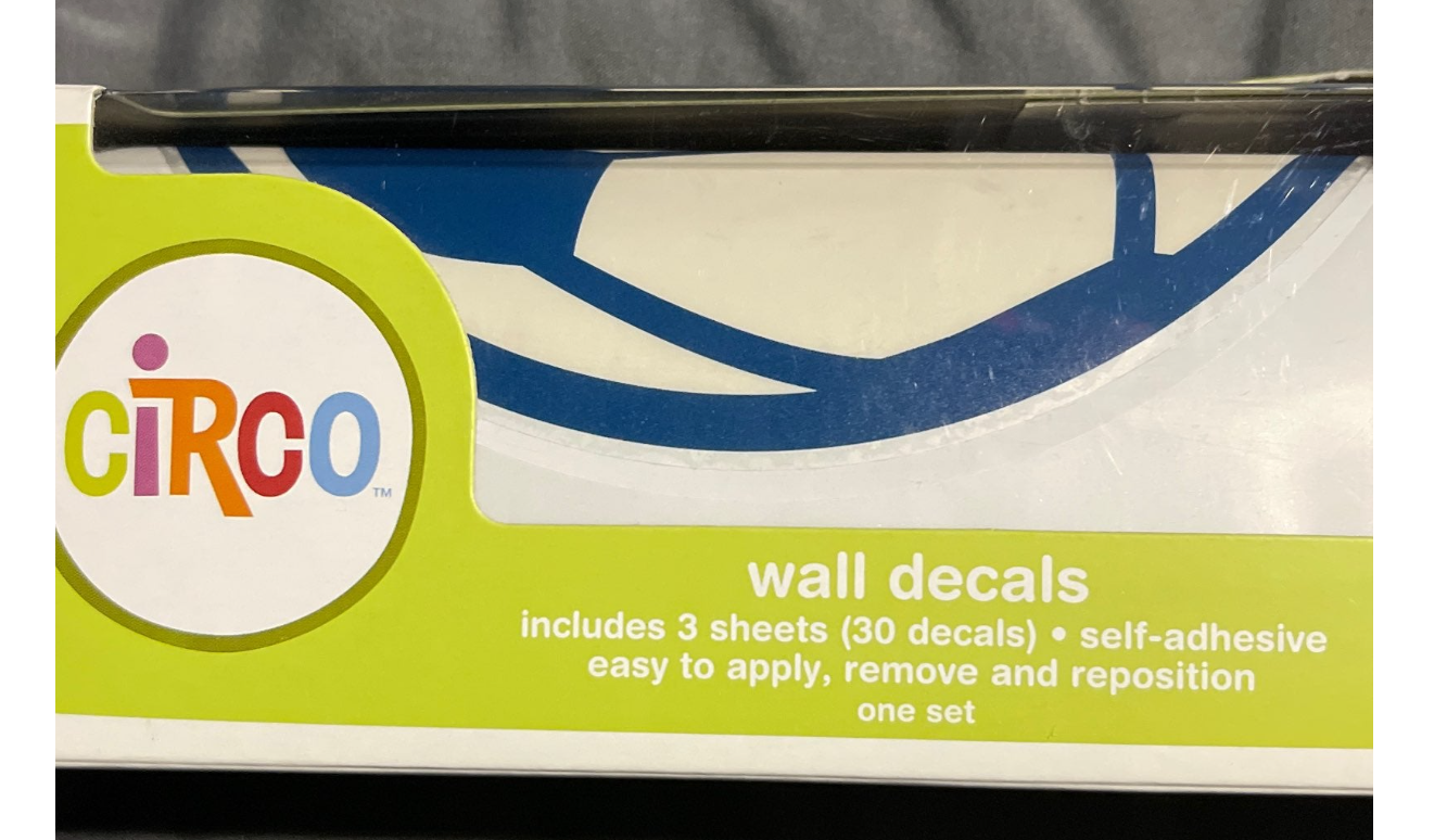 Circo Sports Balls Wall Decals - 30 Stickers on 3 Sheets - Jumbo