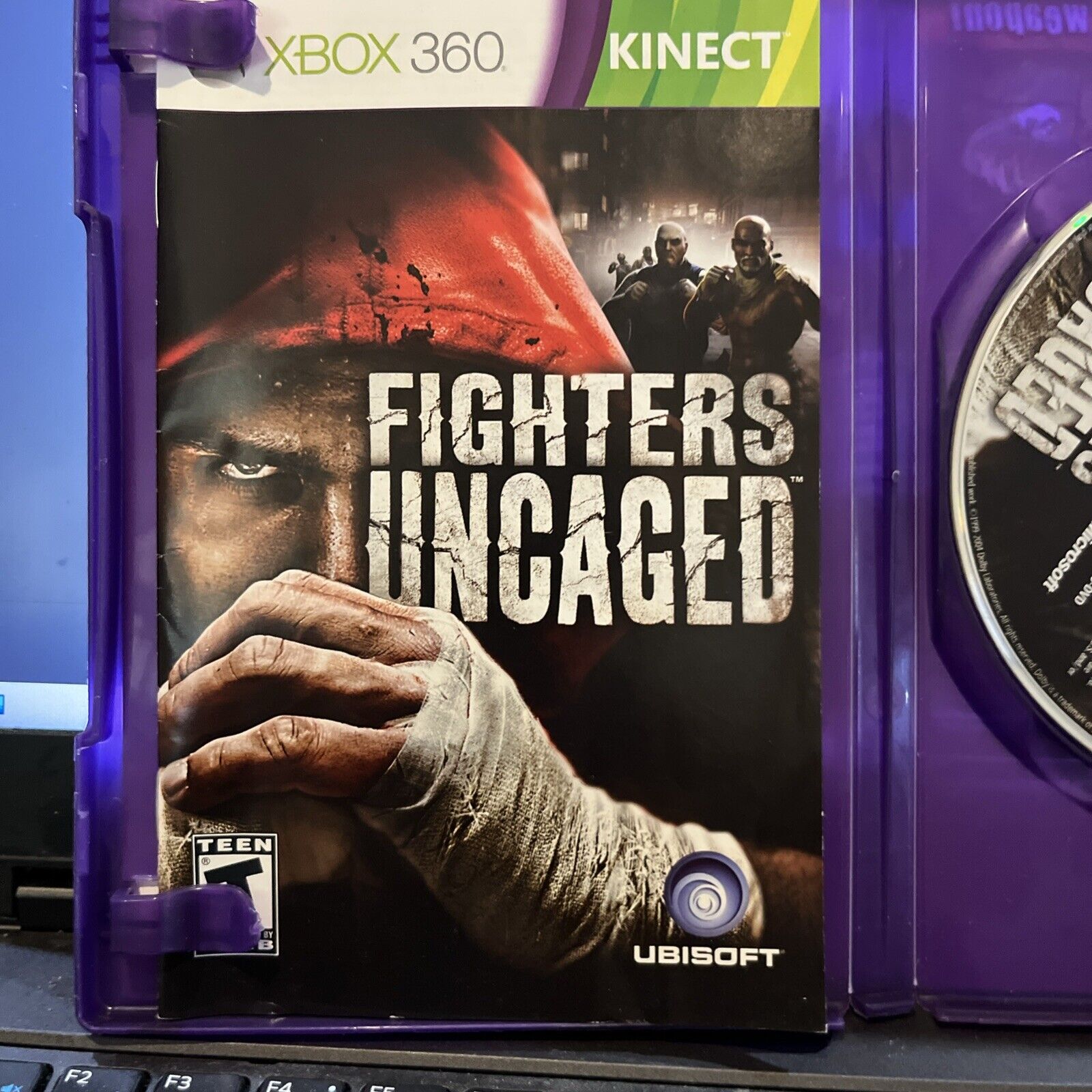Fighters Uncaged - Xbox 360 - Tested. No Scratches. New Case. Resealed. W/Manual