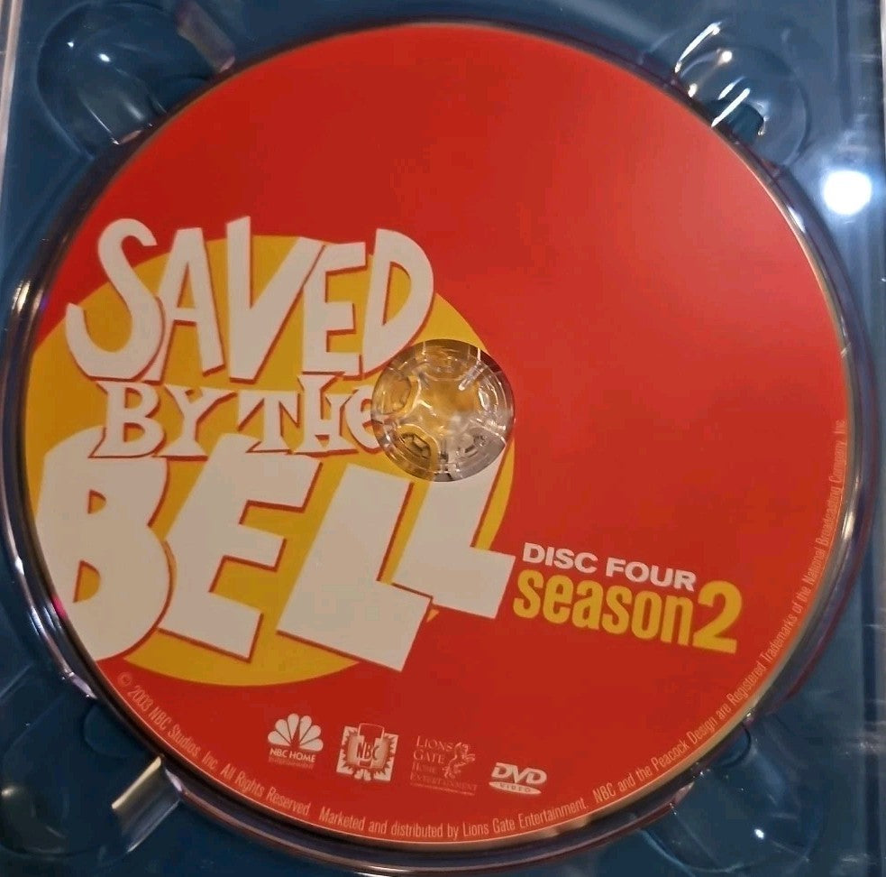 Saved By the Bell - Seasons 1  2 (DVD, 5-Disc Set) Tested. No Scratches