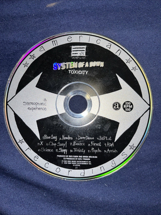 Toxicity by System of a Down (CD, 2001)
