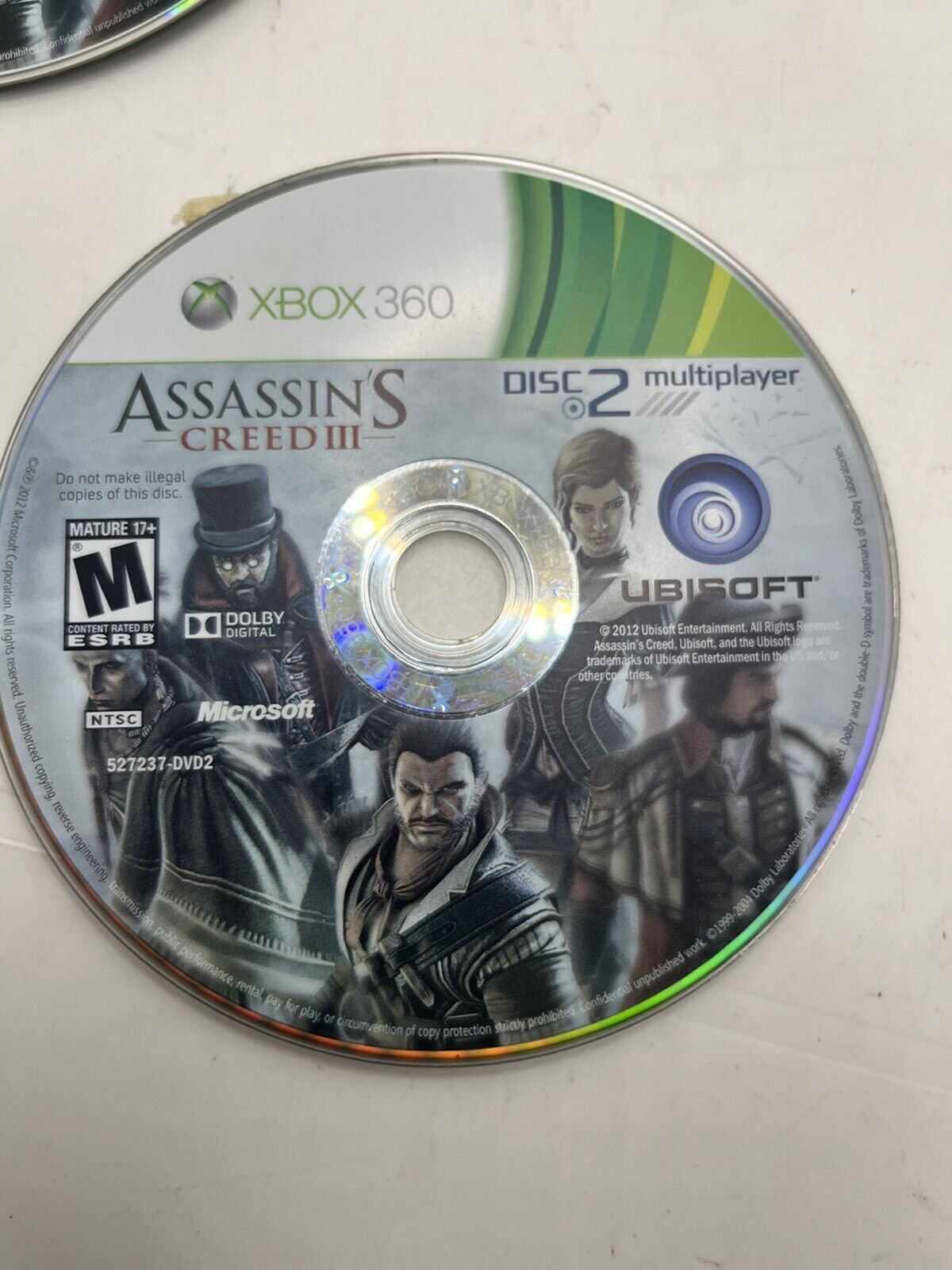 Assassin's Creed III (Microsoft Xbox 360, 2012)