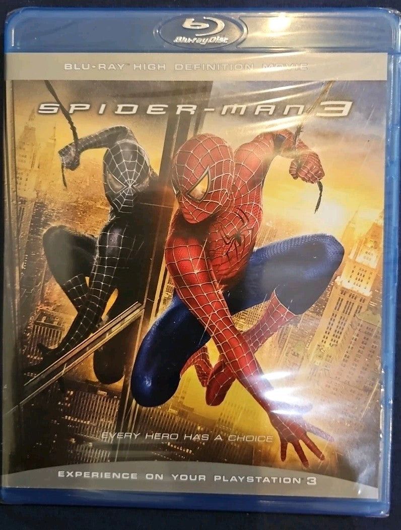 Spider-Man 3 (Blu-ray) New Sealed. No Digital Download