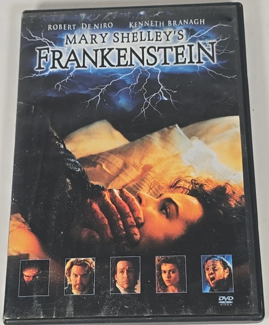 Mary Shelley's Frankenstein (DVD, 1994) Robert De Niro, Kenneth Branagh