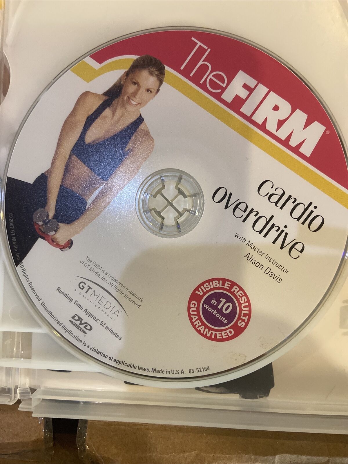 The Firm Cardioweight System (DVD, 4 Disc) 4 Separate Workouts Hard Core Fusion!