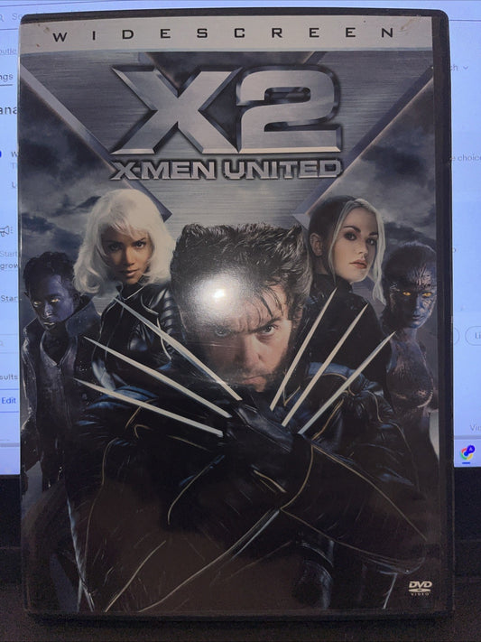 X-Men United X2 DVD, 2005, Widescreen Hugh Jackman Ian McKellen Sealed