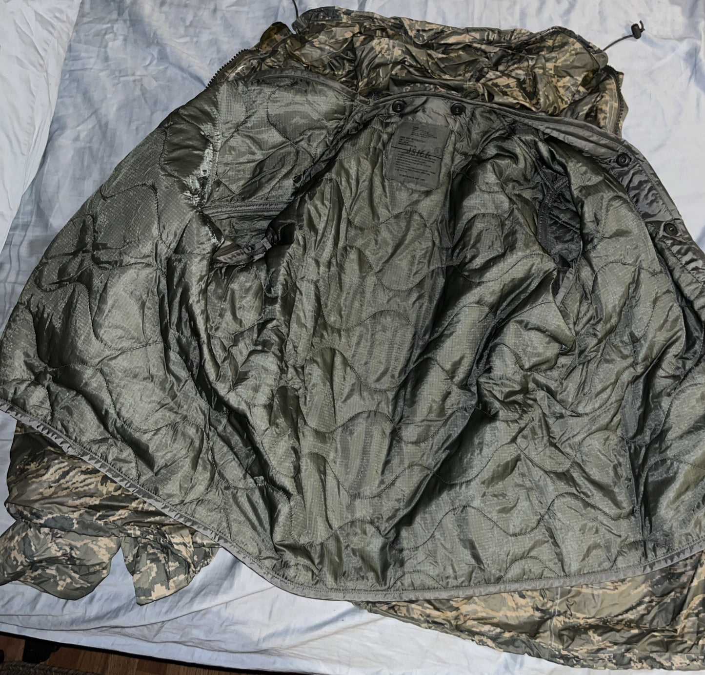 8415-01-527-739  Orc Industries Improved Parka With Thermal Button In  Insert