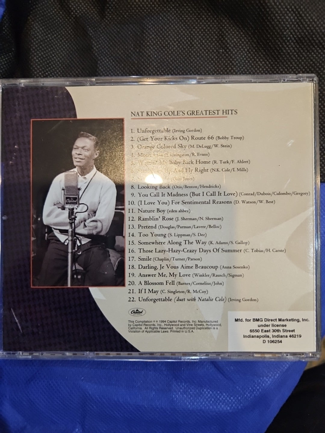The Greatest Hits [Capitol] by Nat King Cole (CD, Oct-1994, Capitol)