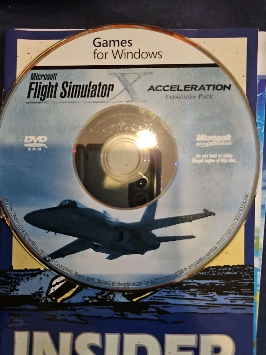 Microsoft Flight Simulator X Gold Edition (PC DVD ROM, 2008) Complete CD Key