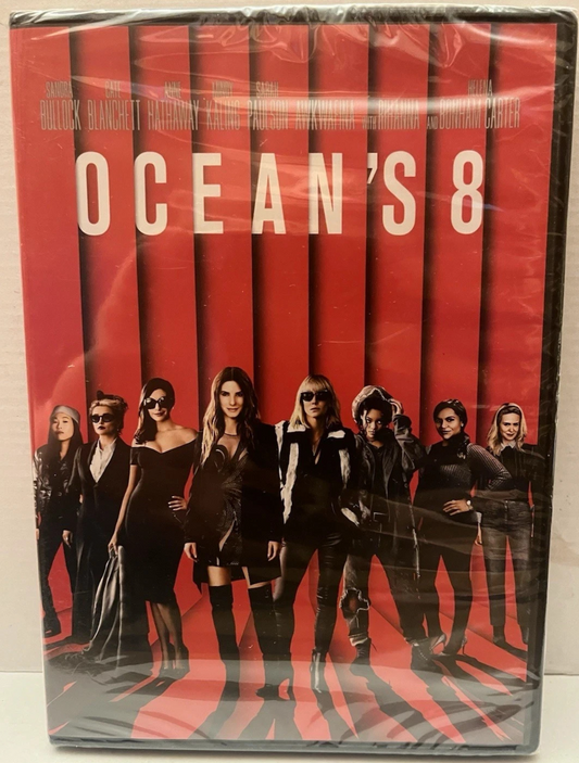 Ocean’s 8 (2018, DVD) New