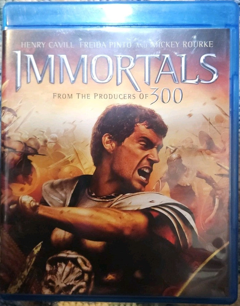 Immortals (Blu-Ray, 2011) New Sealed. No Digital Copy