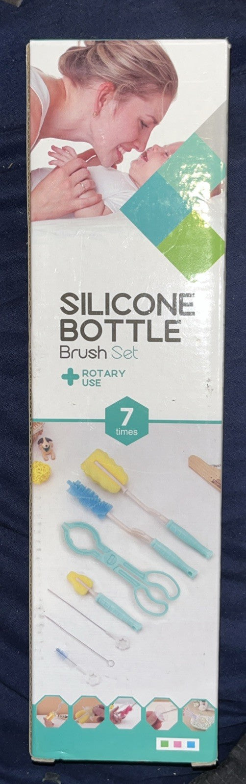 Silicon Bottle Brush Set 7-Piece