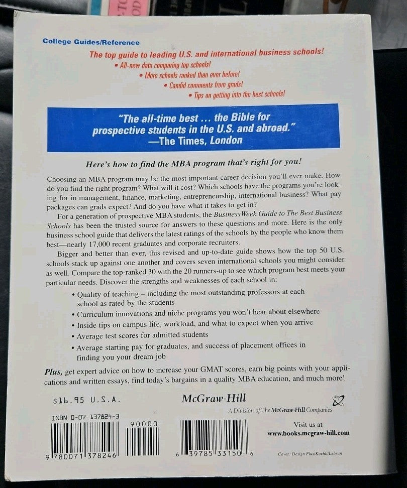 Business Week's Guide to the Best Business Schools by Margaret Littman, Jennifer