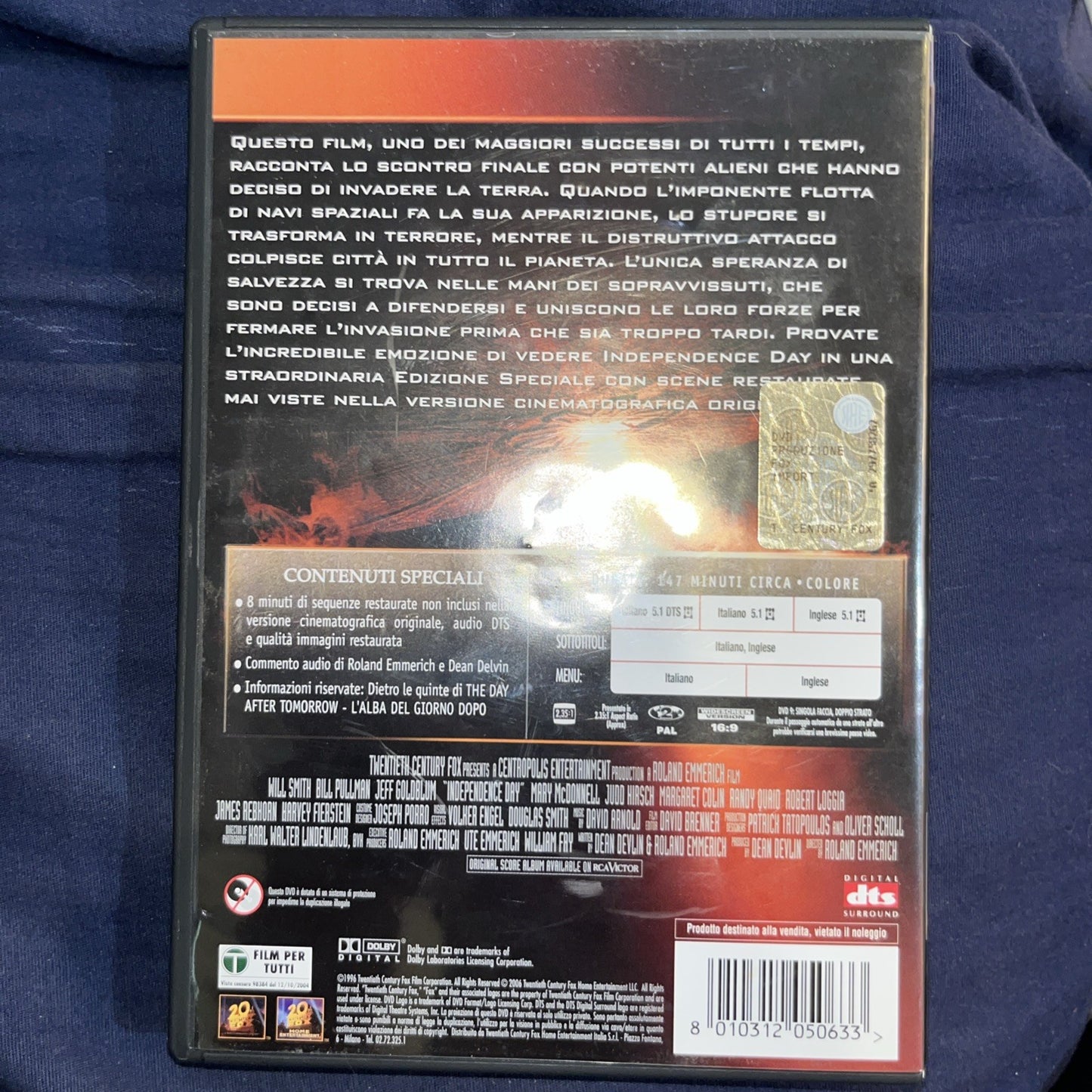 Independence Day- Extended Version (DVD)