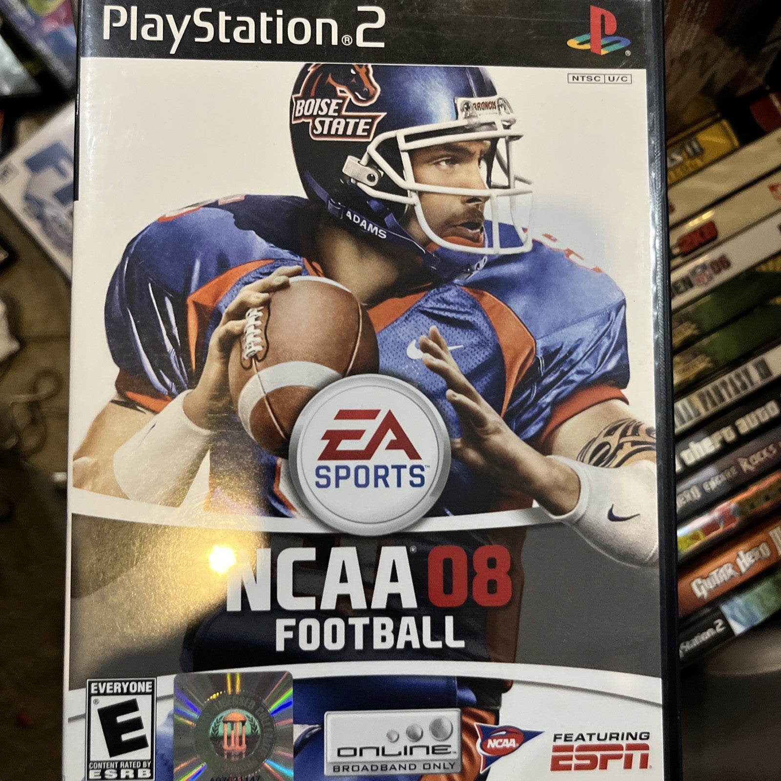 NCAA Football 2008 - PlayStation 2, PS2 Tested