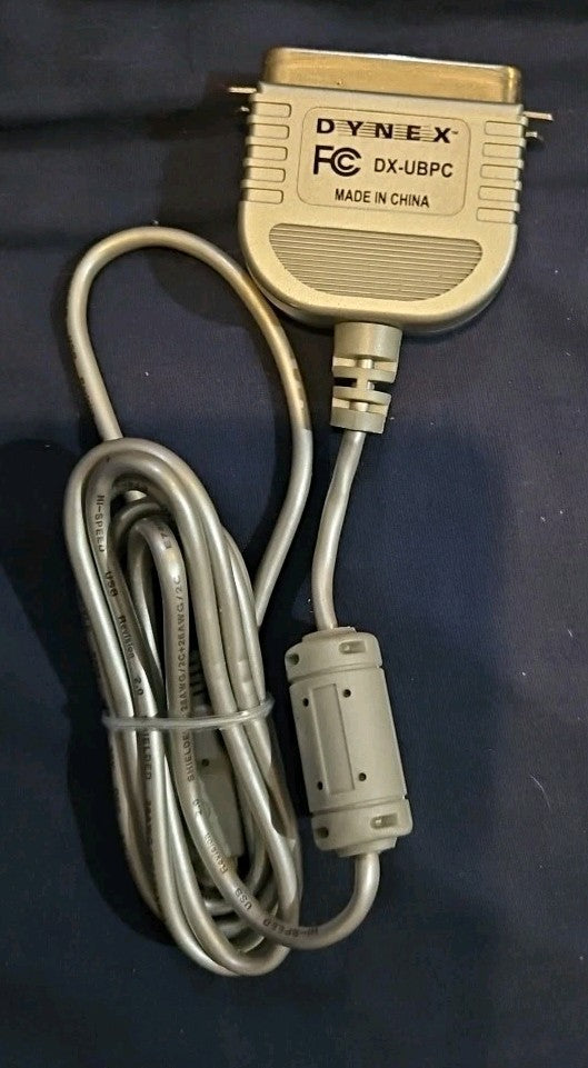 Dynex DX-UBPC 6' USB to Parallel Converter Pinter Cable