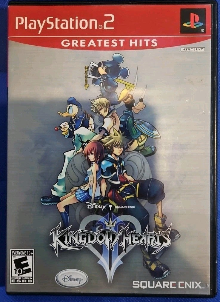 Kingdom Hearts 2 - Greatest Hits (PS2) Mint. Tested. w/Manual