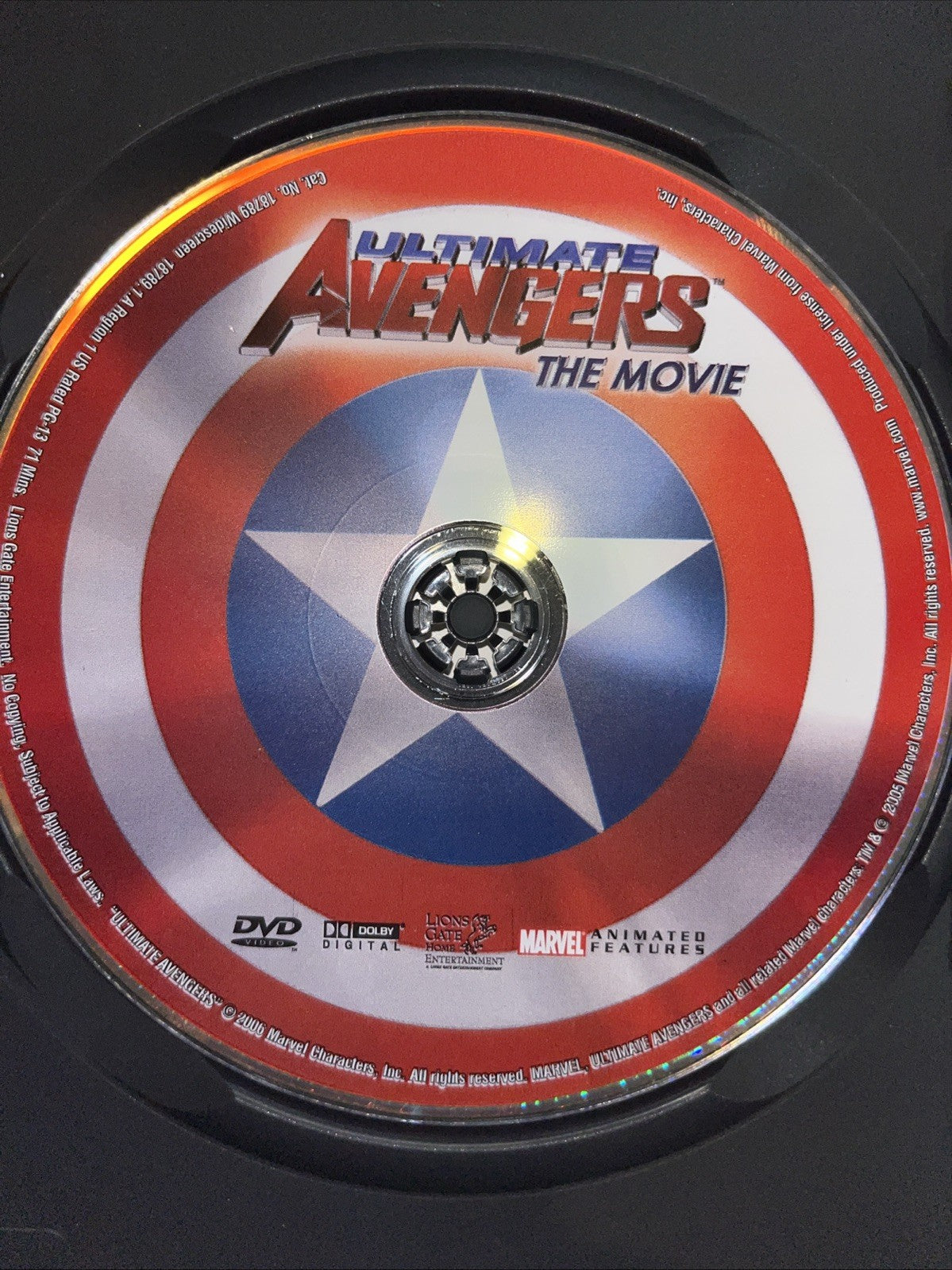 Ultimate Avengers: The Movie (DVD, 2006)