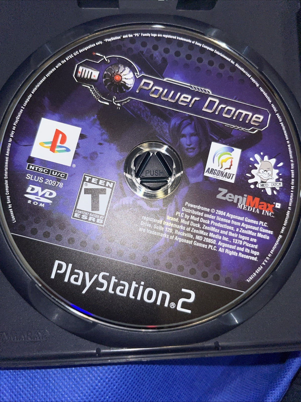 Powerdrome (PS2) Mint. Tested. New Case. Resealed