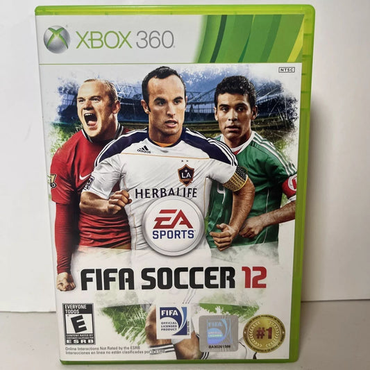 FIFA Soccer 12 (Microsoft Xbox 360, 2011)