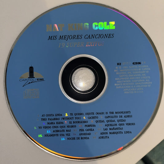 May King Cole Mis Majored Canines 19 Super Exitos (CD) Disc Only