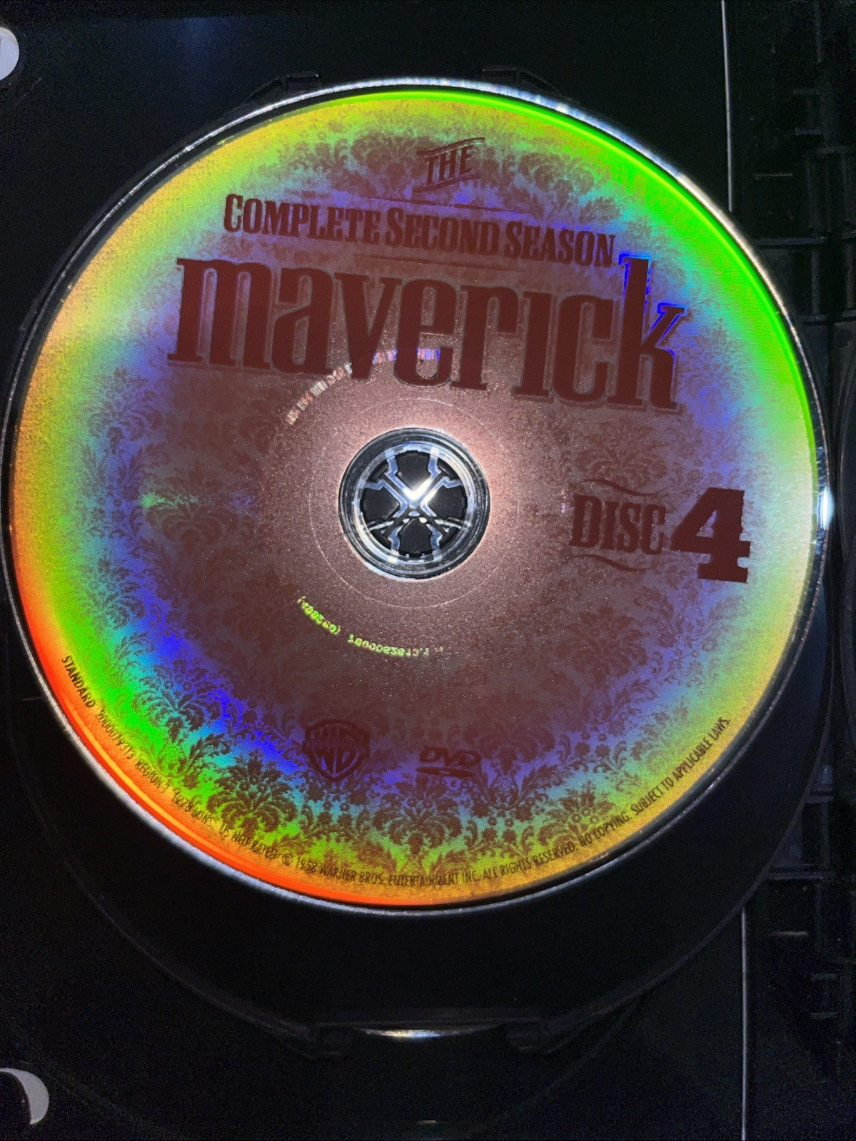 Maverick: the Complete Second Season (DVD, 1958) Missing Disc 1 & 3
