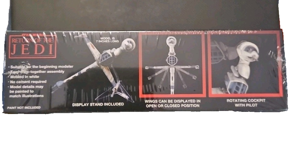 MPC Star Wars: Return of The Jedi B-Wing Fighter (Snap) 1:144 Scale Model Kit