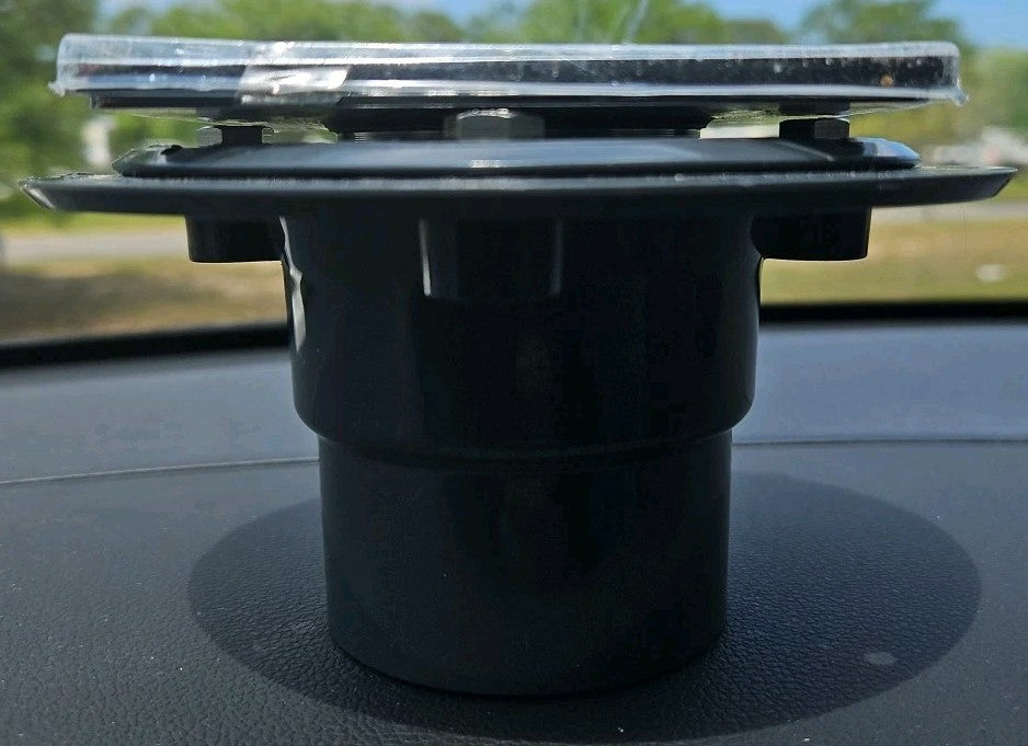 Oatey 2" ABS Shower Drain with Square Stainless Strainer #423204