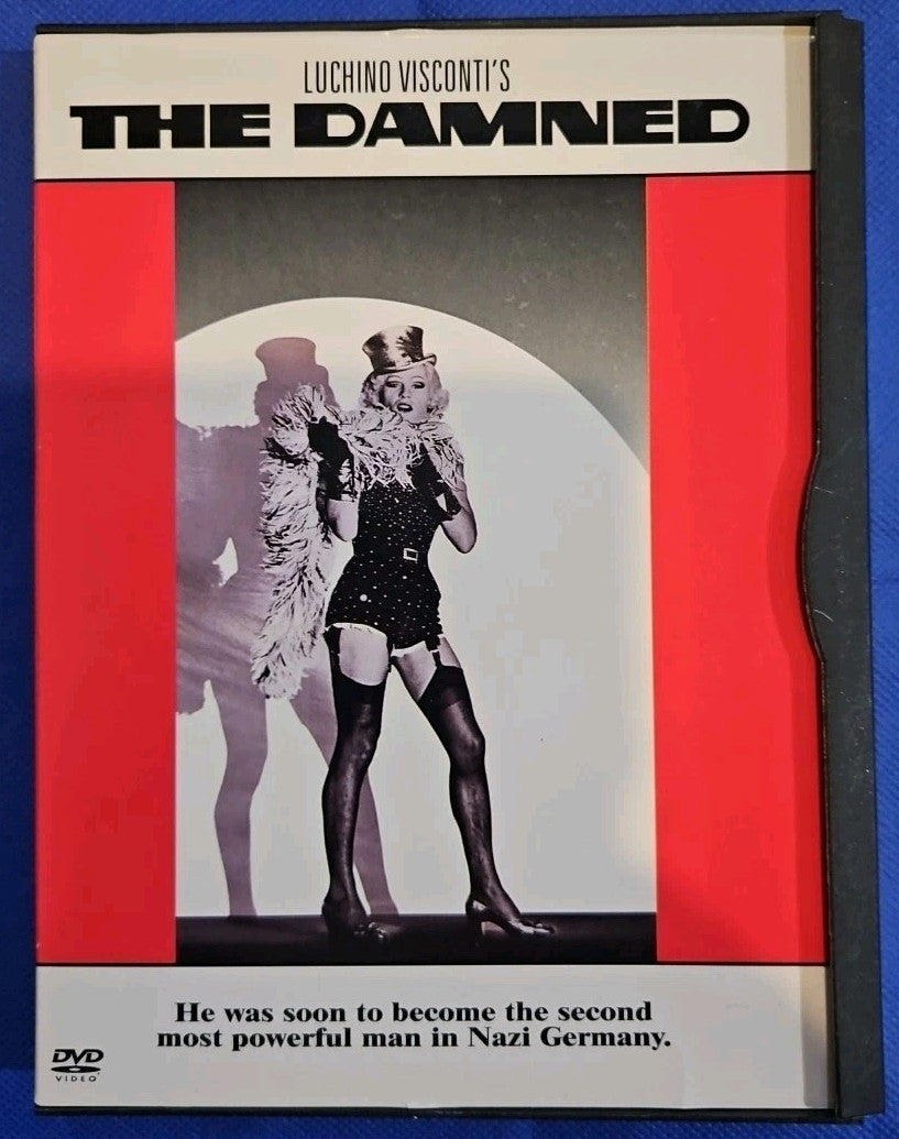 The Damned (DVD, 1969) Remainder Mark. Tested. No Scratches