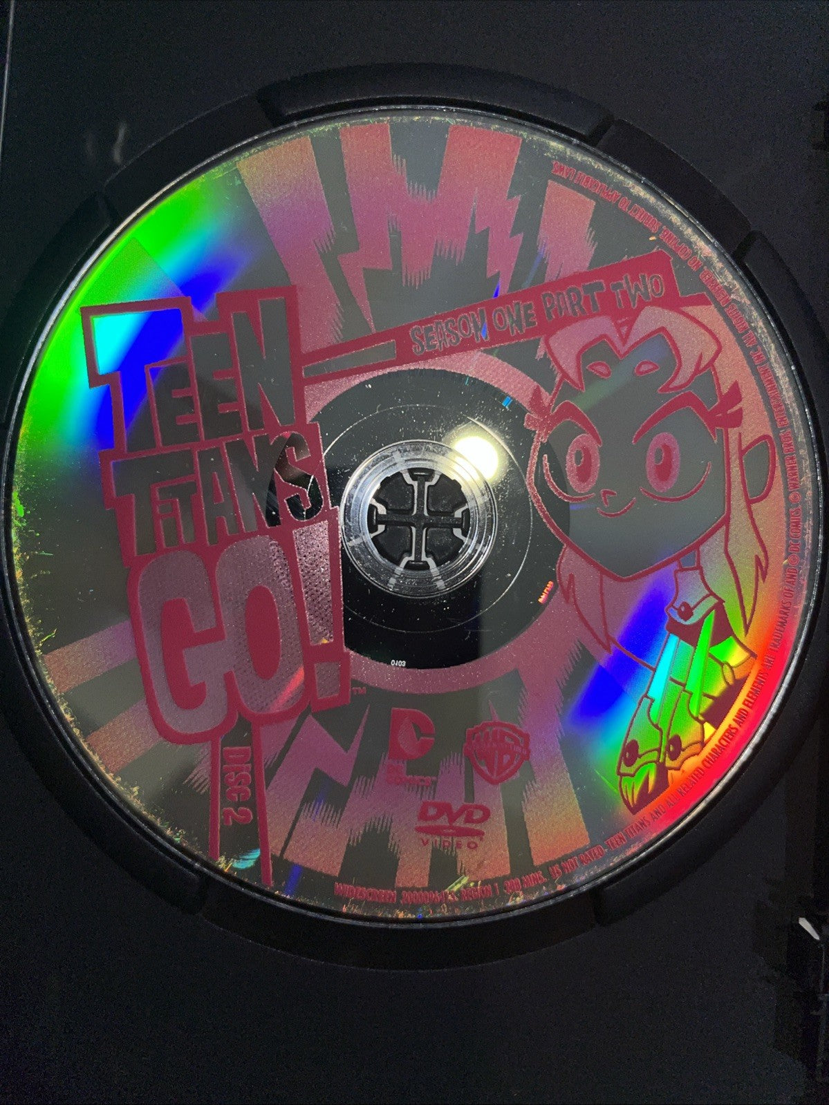 Teen Titans Go!: Couch Crusaders Season 1-Part 2 (DVD, 2013) Tested