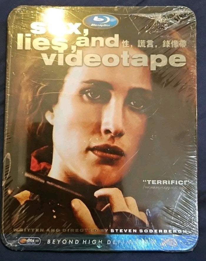 Sex, Lies, and Videotape (Blu-ray) Thin Tin. No Digital Download. New Sealed