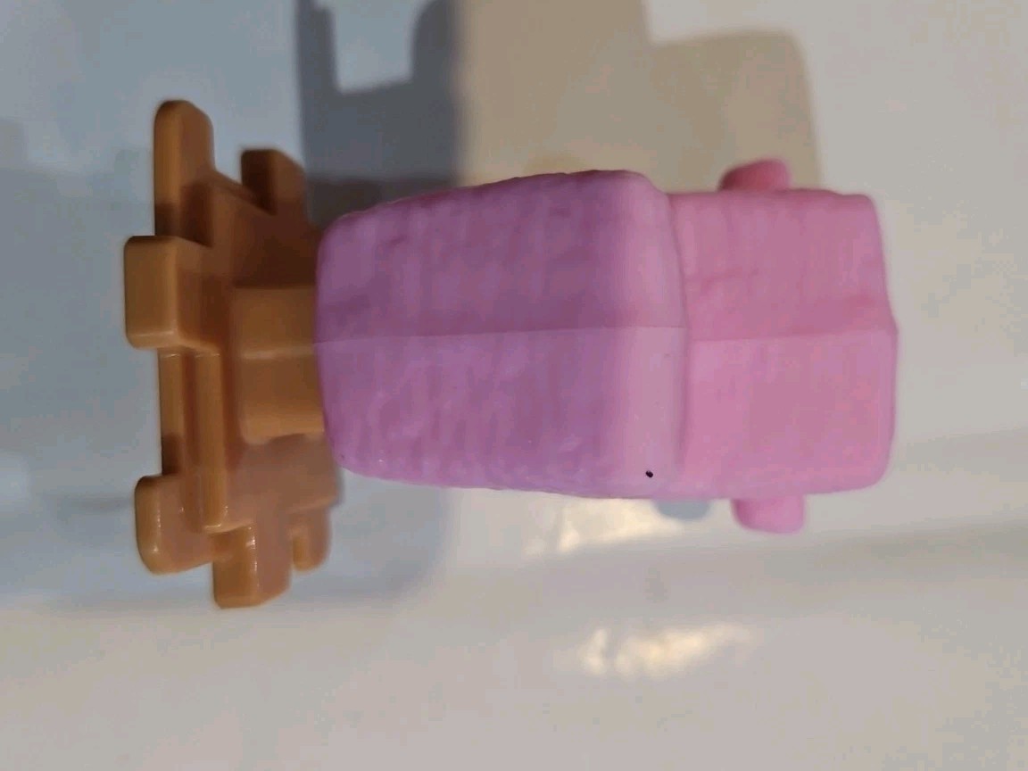 McDonald’s Minecraft Movie Pink Sheep #8 Happy Meal Toy *New In Box*