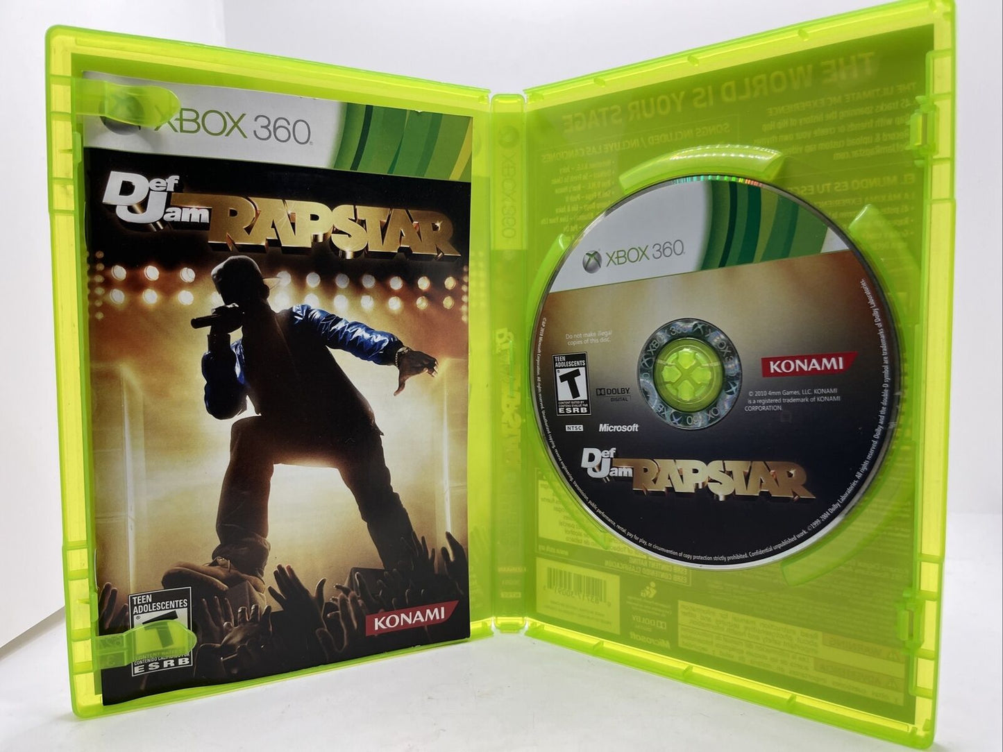 Def Jam Rapstar (Microsoft Xbox 360, 2010)