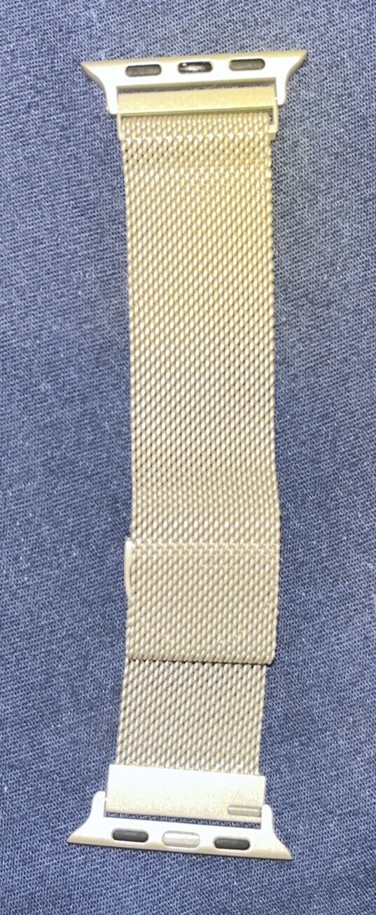 Metallic Magnetic Milanese Apple Watch Band 38/40/41mm Series 4,5,6,7,8,9 & SE