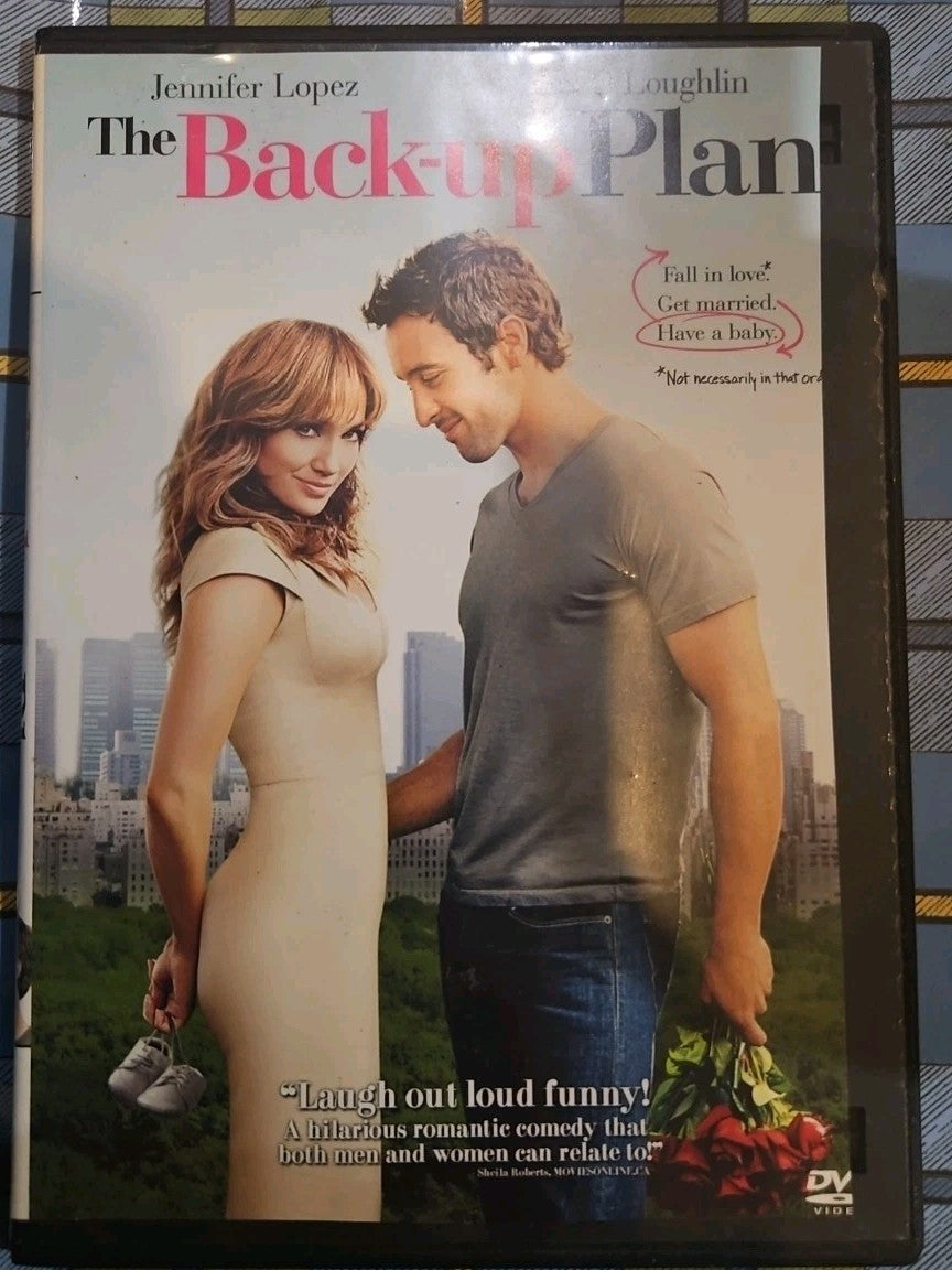 The Back-Up Plan (DVD, 2010) Tested slim case cropped artwork.