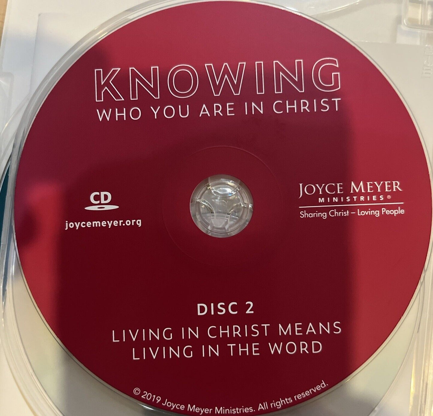 Knowing Who You Are In Christ Joyce Meyer AUDIO CD 4 Disc Set + Bonus DVD