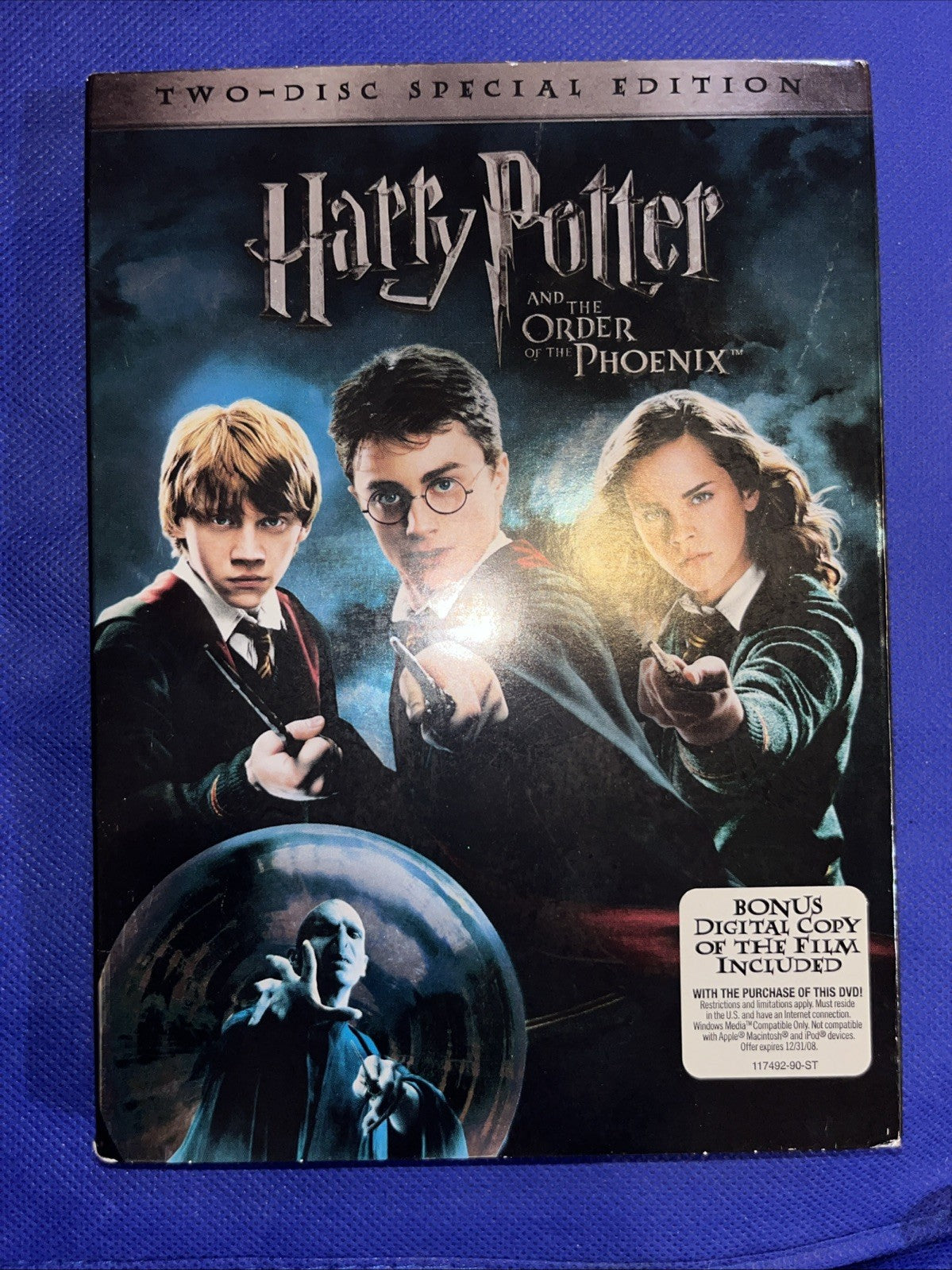 Harry Potter and the Order of the Phoenix (DVD, 2007, 2-Disc Set, Special...