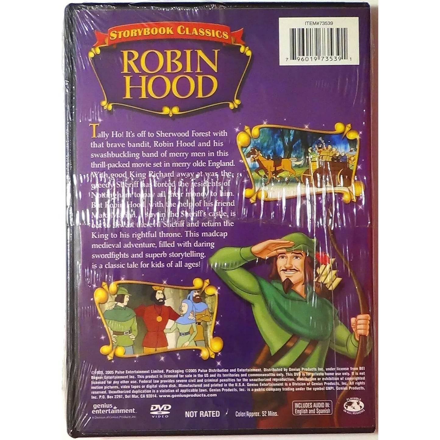 Robin Hood (DVD) Brand New Sealed