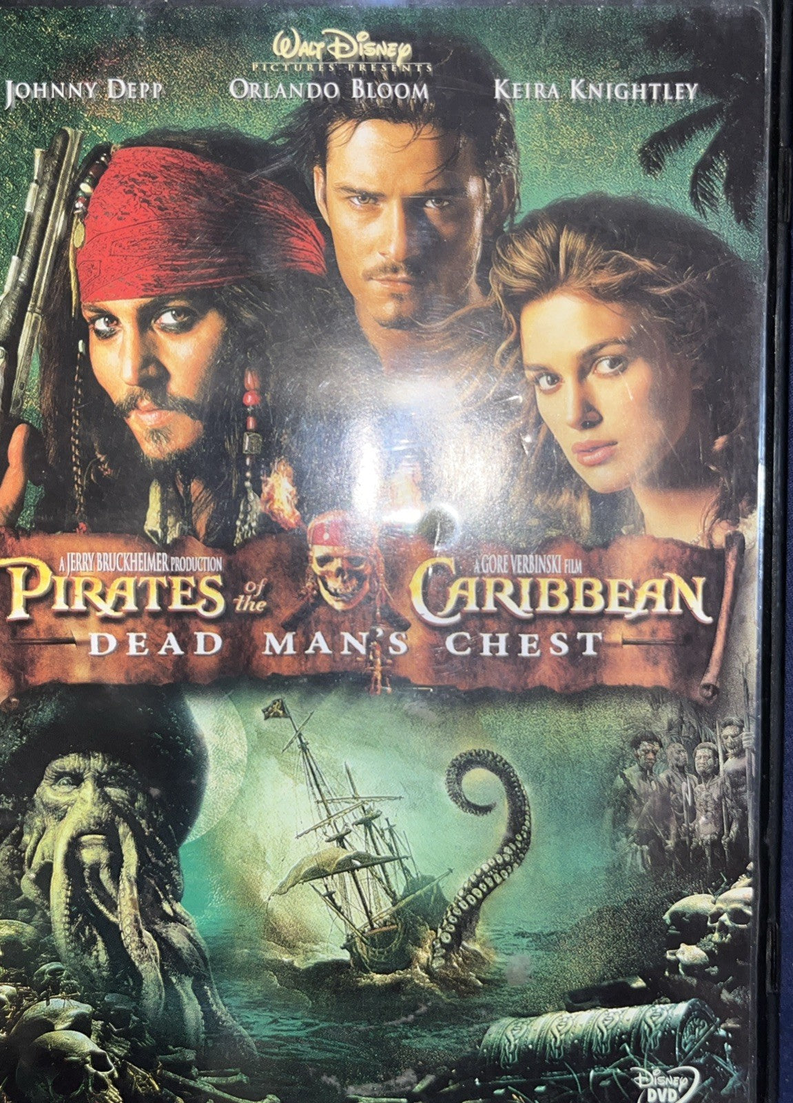 Pirates of the Caribbean: Dead Man's Chest (DVD, 2006)