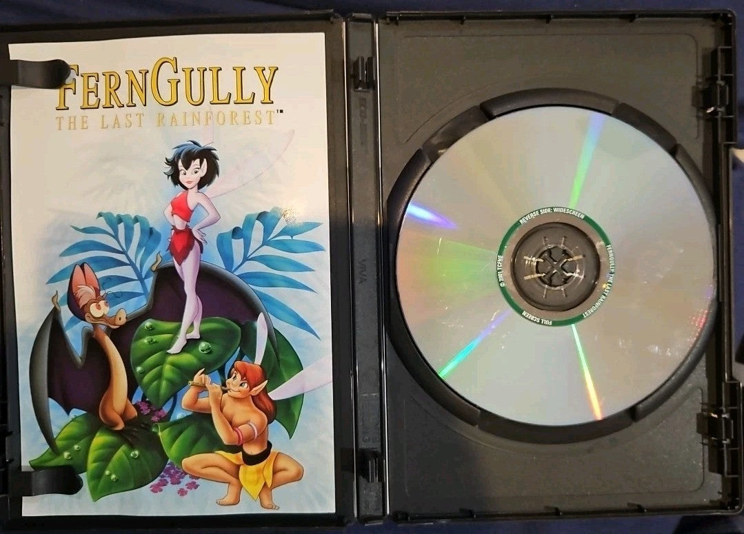 Ferngully: the Last Rainforest (DVD, 1992)