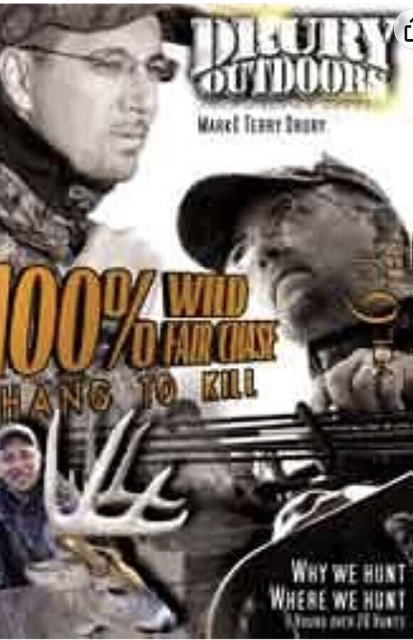 DRURY OUTDOORS 100% Wild Fair Chase Hang to Kill Vol 6 DVD 2.5 hrs Over 20 Hunts