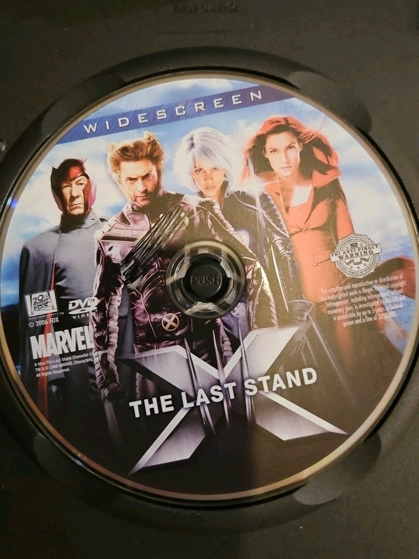 X-Men: The Last Stand (DVD, 2006) Slimcase. Cropped Sleeve.