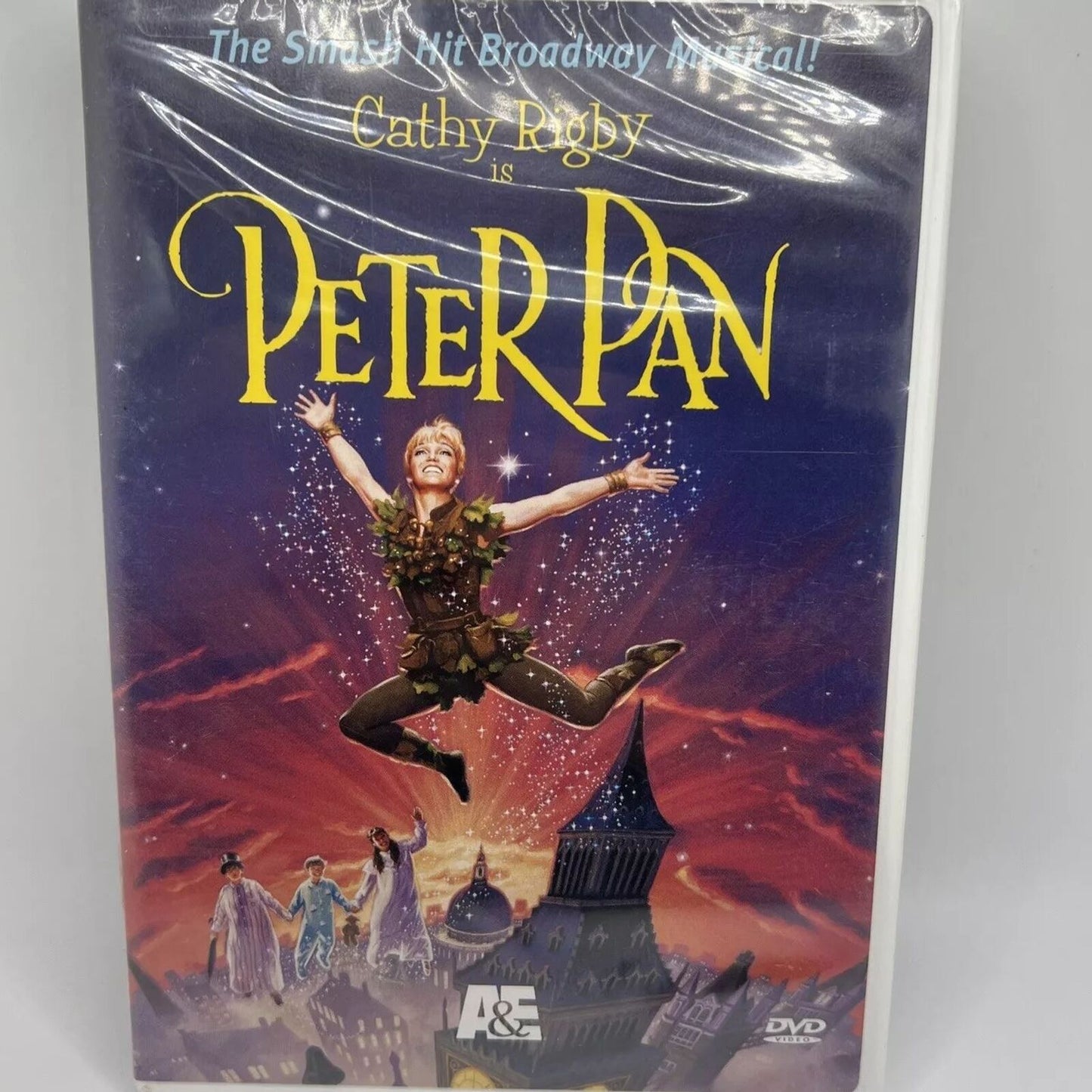 Smash Hit Broadway Musical: Cathy Rigby is Peter Pan (DVD) Brand New Sealed